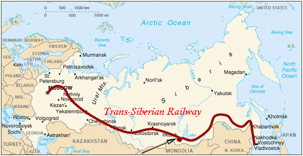 Trans Siberian Express.